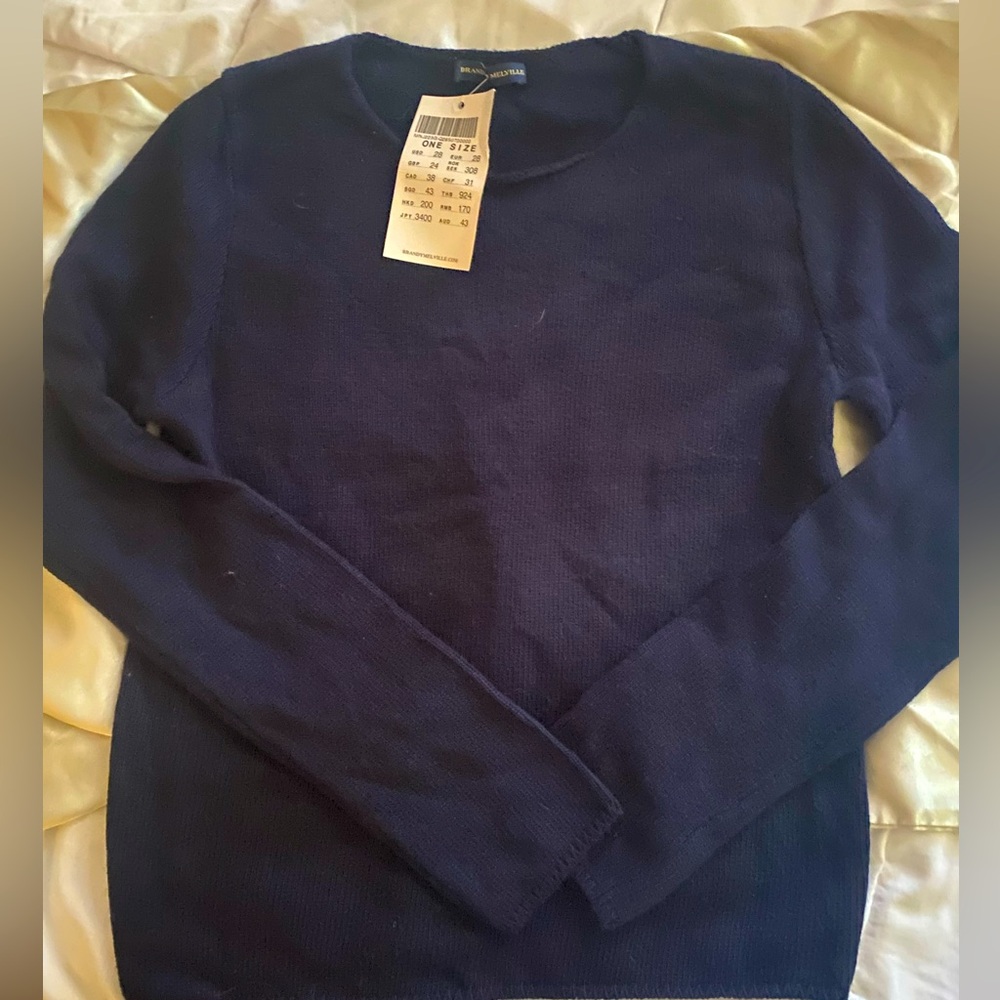 Brandy Melville Navy Lightweight Sweater